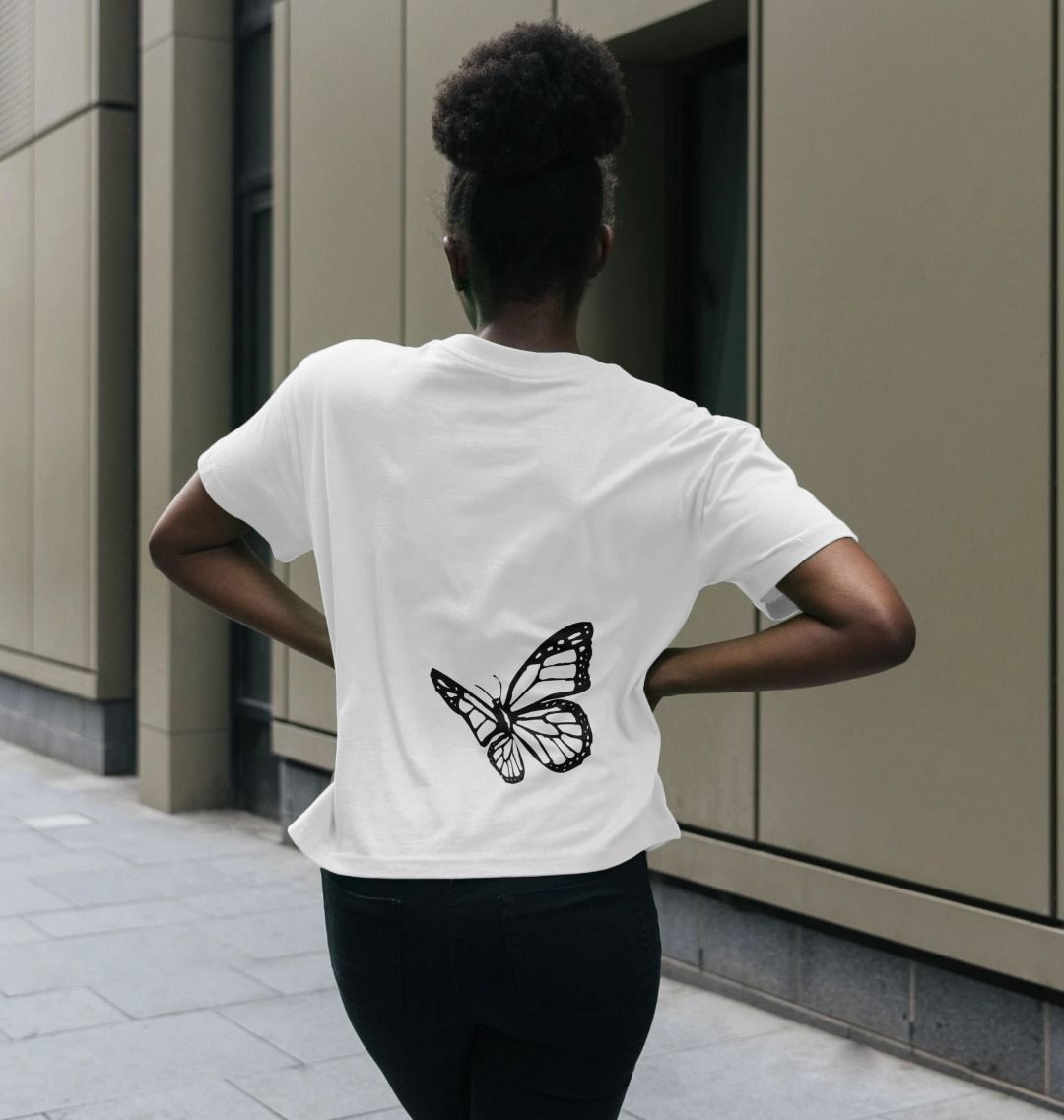 Black Butterfly Tee