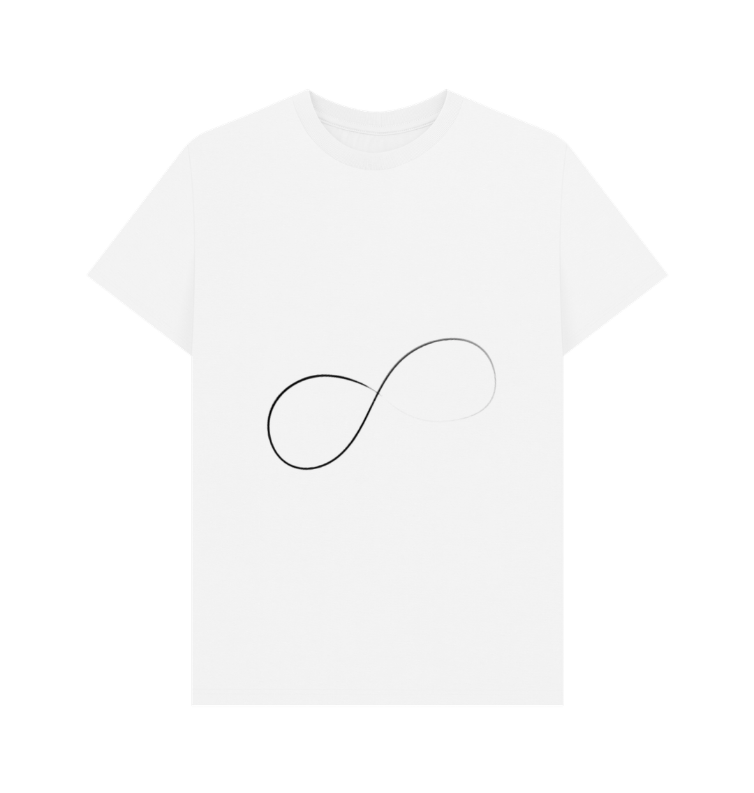 White Endless Tee