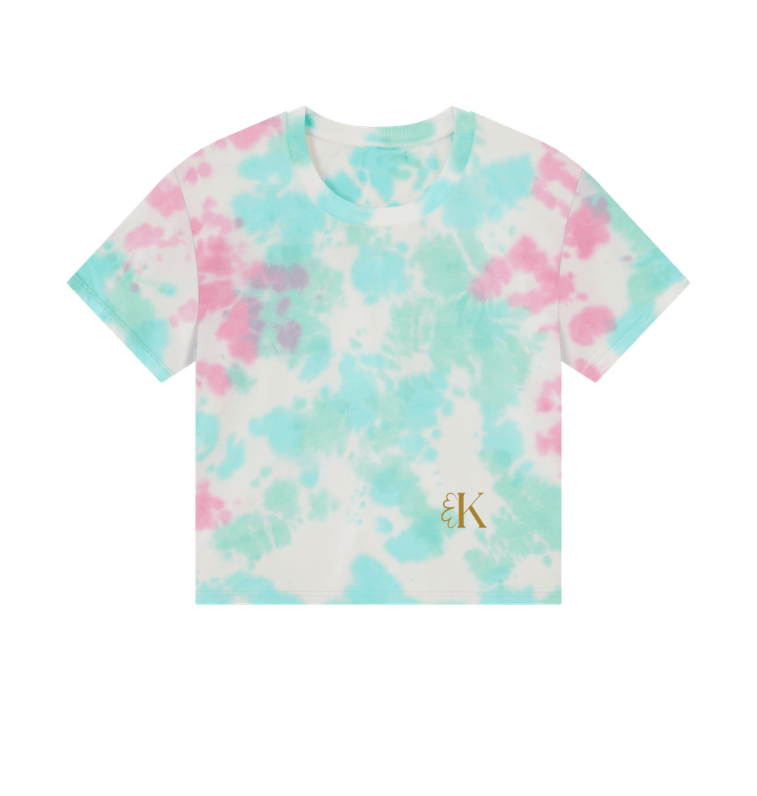 Pastel Tie Dye K-Square Crop